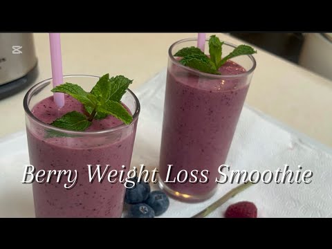 Excellent Berry Weight Loss Smoothie Recipe
