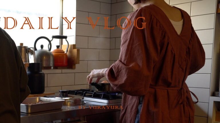 【料理VLOG】筍のジェノベーゼスパゲッティ‖実家の定番スナップえんどうバター塩炒めとホタルイカ酢味噌和え🦑