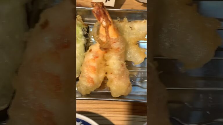 【福岡グルメ】マジで美味い米粉天ぷら #天ぷら #福岡 #グルメ