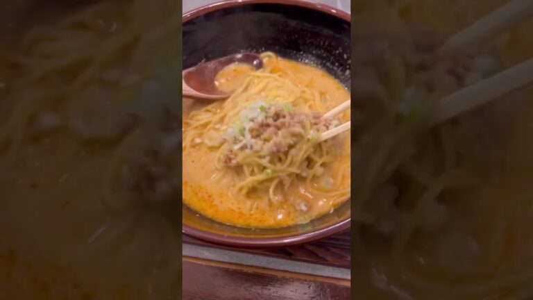 世界レベルの中国料理人もこっそり通ってはるらしい、担々麺専門店🍜ひっきりなしにお客さん来てはった！ #京都グルメ