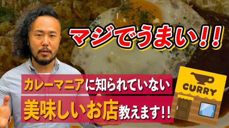 【本当に美味しいカレー】年間1000食カレーを食べる男が紹介！！