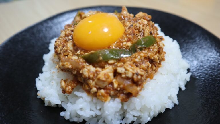【肉なし豆腐スパイスカレー】簡単ヘルシーカレー（レシピは概要欄にあります）