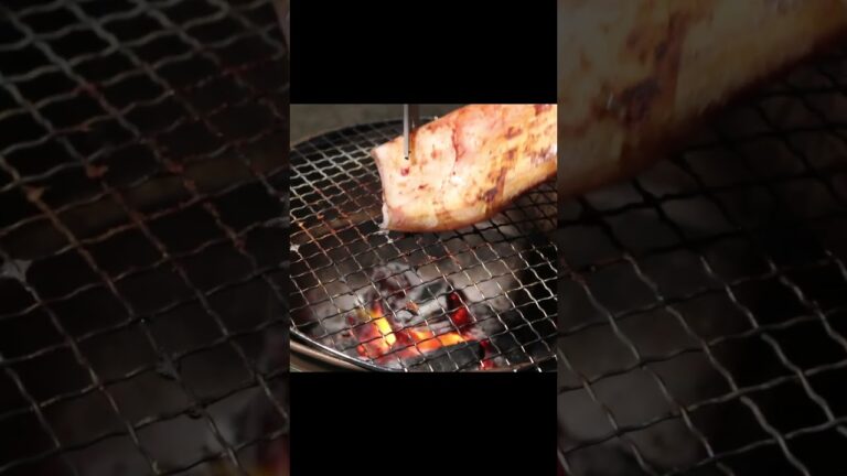 イカ焼き #shorts#bbq#food #asmr