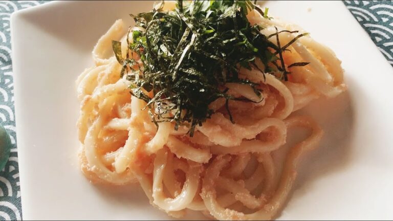 たらこマヨネーズ焼きうどん【手抜きレシピ】