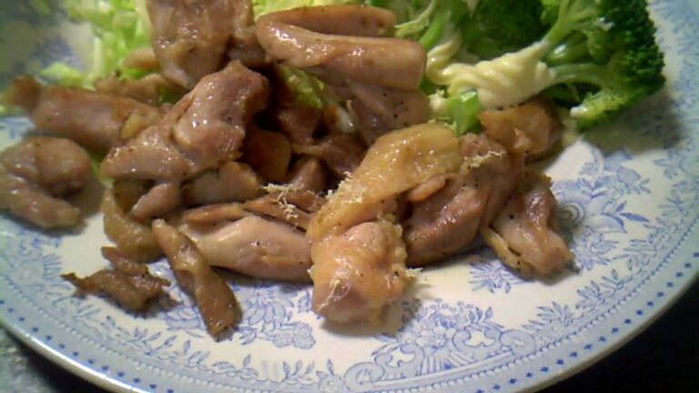 鶏に白とろろ昆布