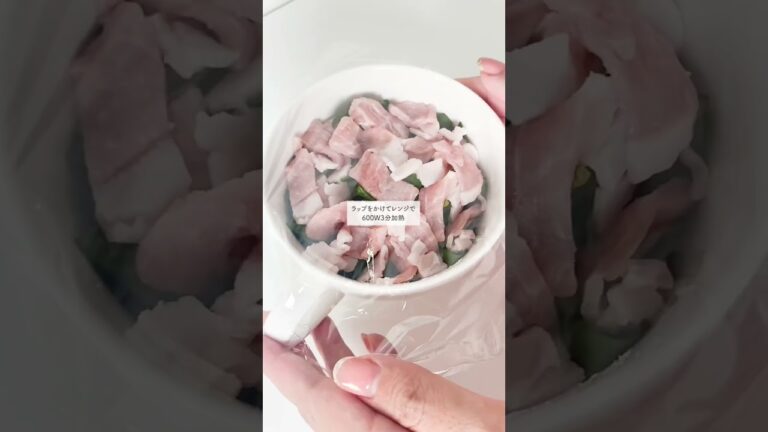 高タンパク！レンジでオートミールほうれん草リゾット🥬 #ダイエットレシピ #オートミールダイエット #痩せるレシピ #高タンパク #オートミールレシピ #レンチンレシピ #時短レシピ