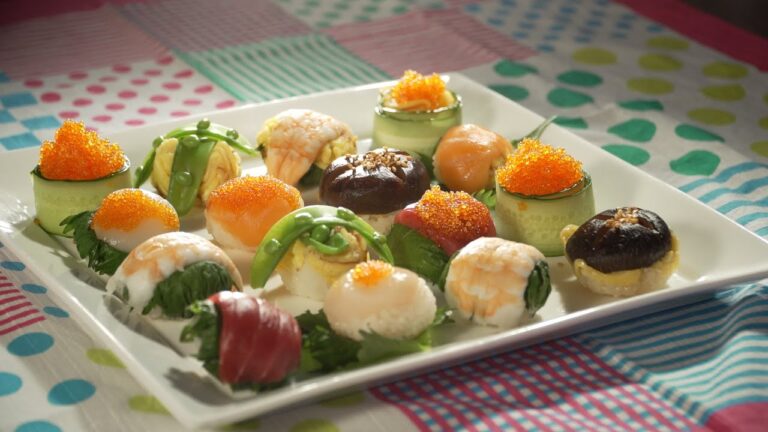 ＃3「おうちご飯を華やかに くるくる手まり寿司」