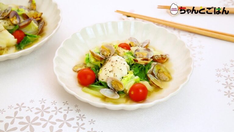 【動画レシピ】白菜とたらの和風アクアパッツァ