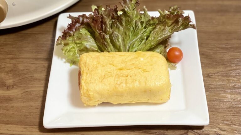 簡単お弁当のおかず／冷めても美味しいスパム入りたまご焼き／時短節約レシピ
