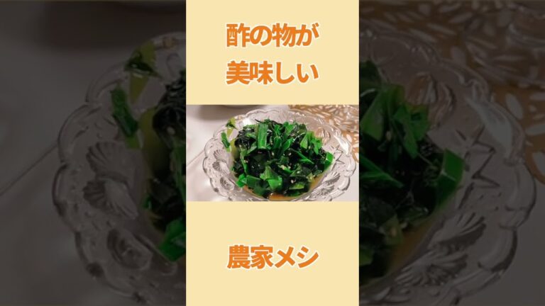 【超簡単】農家おすすめ、ニラの美味しい食べ方　三陸わかめと酢の物で決まり！！