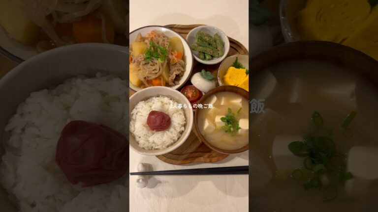 我が家の定番肉じゃが🤤🍚シンプルな味付けで激うま♡ #料理 #肉じゃが