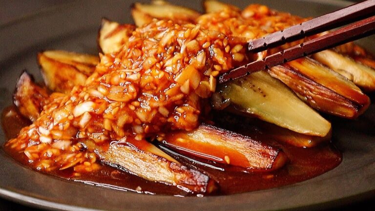 なすが肉以上にとろっとろジューシー！白米が止まらない『よだれなす』の作り方