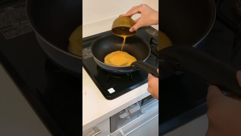 しーさんクッキング#10昼ごはんは具なしオムライス