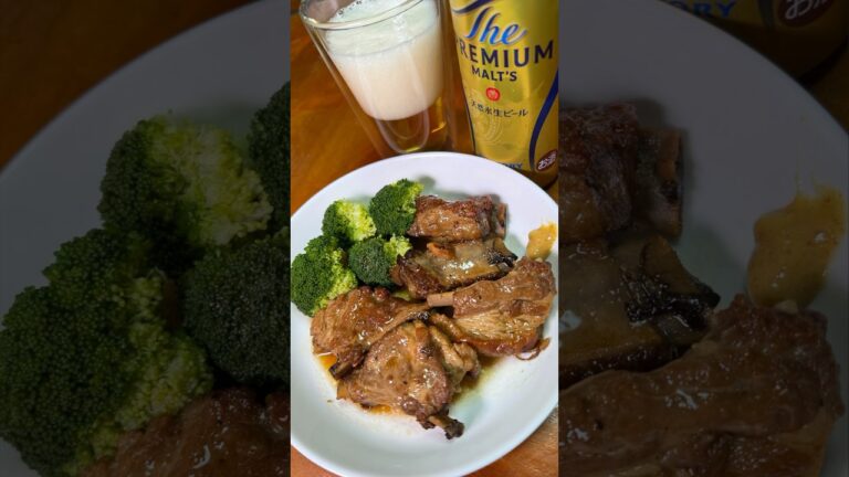 #Spare ribs #Soft and tender #Delicious #Pressure cooker#夜ごはん #手作り #スペアリブ #とろとろ #美味しい #圧力釜