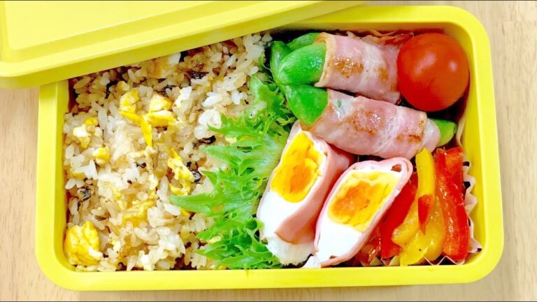 【旦那弁当】お弁当作ります【簡単な食材を使って】
