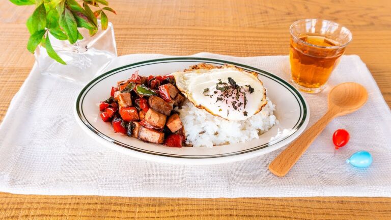 かつおのガパオライス風【N'sKITCHEN】