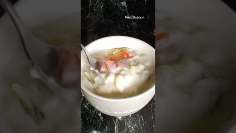 #Shorts Cream soup with cheese チーズ入りクリームスープ