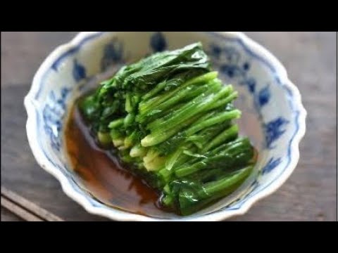 しろねこ😼 がほうれん草のおひたしつくるよ