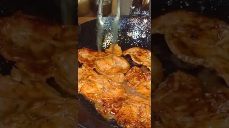 料理人の自分飯なんてこんなもの『生姜焼き』