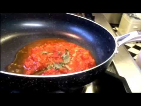 自家製トマトソースで作る パスタの茹で方の基本〜盛り付けまで