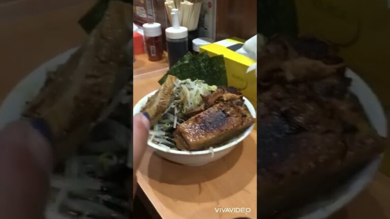 もはや定食並みの食べ応え！らーめん忍者（秋葉原）に潜入してみた！（220611）