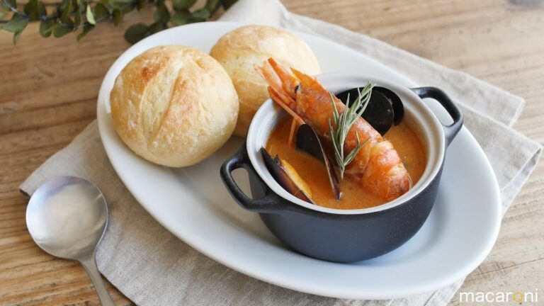 濃厚魚介のアメリケーヌスープ のレシピ 作り方【365日のパンとスープ】