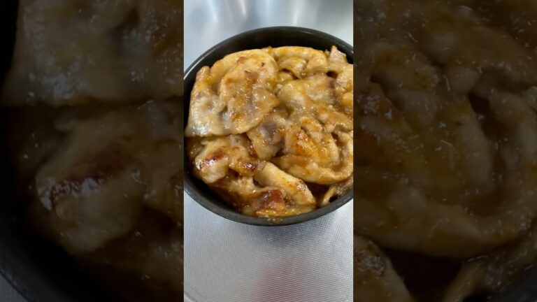 豚丼　簡単ガッツリ飯