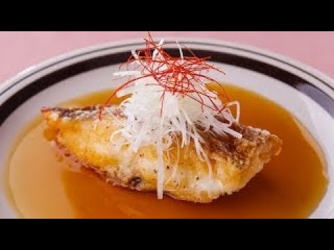 鯛の揚げ焼き だしあんかけのレシピ　|　料理サプリ