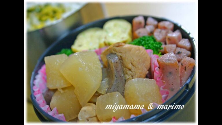 うどんスープの素を使って『大根と鶏肉の煮物』