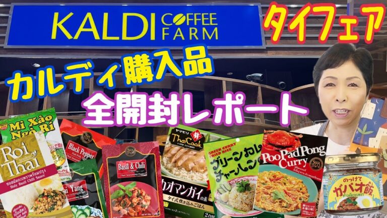 【カルディ購入品】タイフェア タイ料理 KALDI新商品