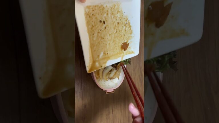 簡単お弁当作り／焼肉弁当／時短レシピ