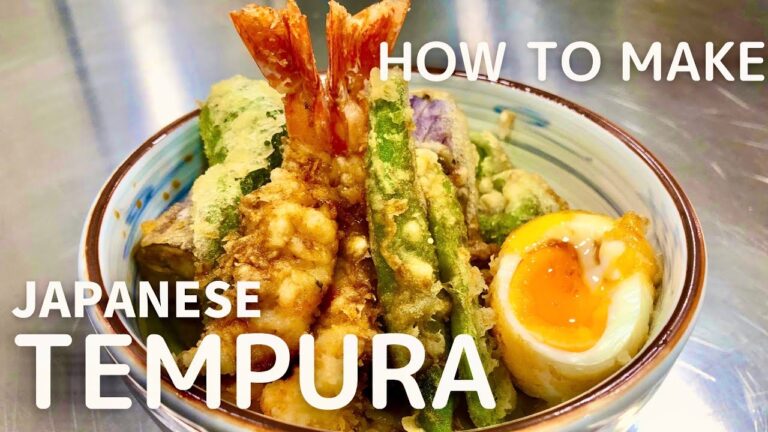 【天丼】天ぷらのコツと簡単で美味しいタレの作り方