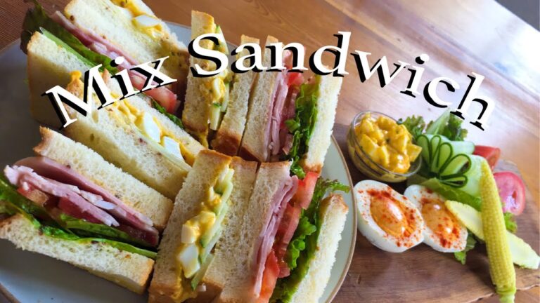 【食パンアレンジ】マヨネーズから作る！シェフのミックスサンド｜たねや CLUB HARIE