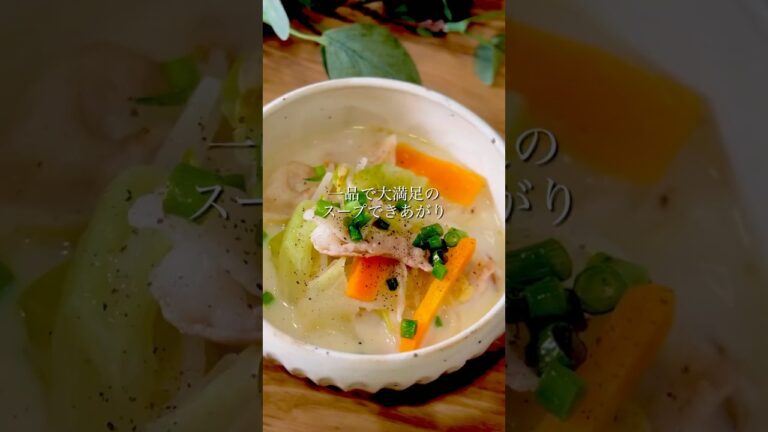 濃厚ちゃんぽん風スープ