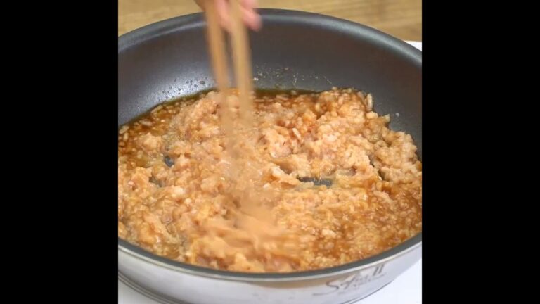 鶏そぼろ丼のレシピ！