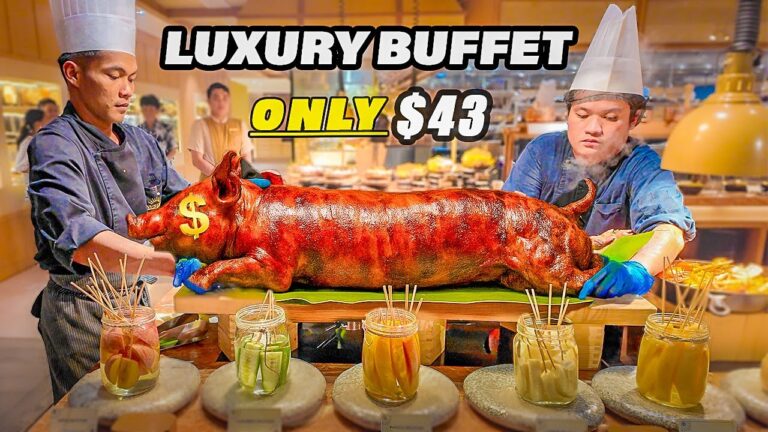 I Ate EVERYTHING At This Luxury FILIPINO BUFFET in Cebu 🇵🇭