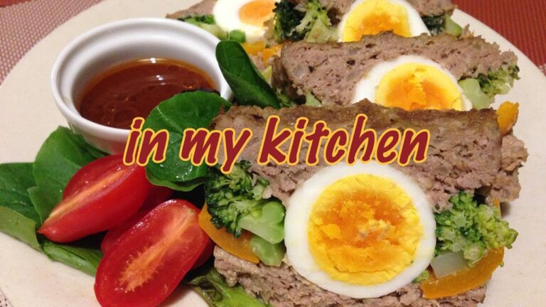 断面楽しみ☆ミートローフ　 in my kitchen（Japanese home cooking)