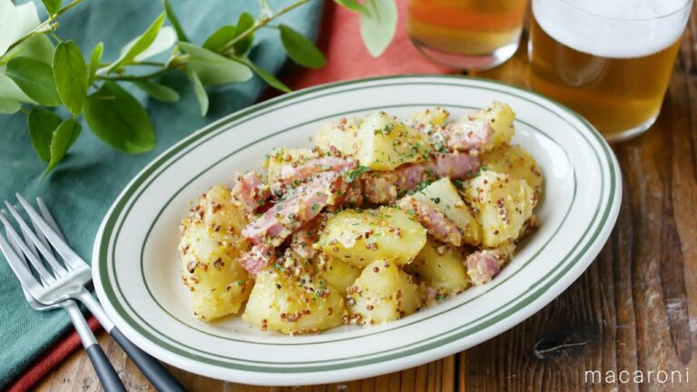 【やみつきジャーマンポテト】おつまみにぴったり！マスタードがポイント♪