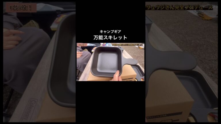 ［検証動画キャンプギア］リュウジの万能スキレット