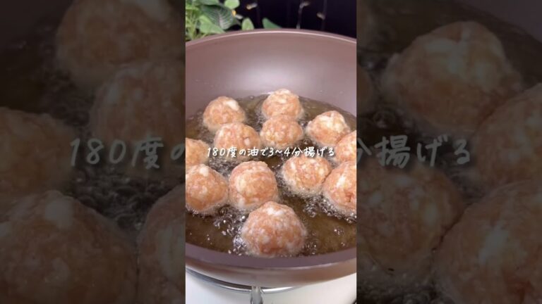 鶏ひき肉の唐揚げ