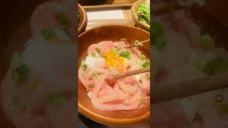 たらこスパゲッティに温泉卵は犯罪【飯テロ】