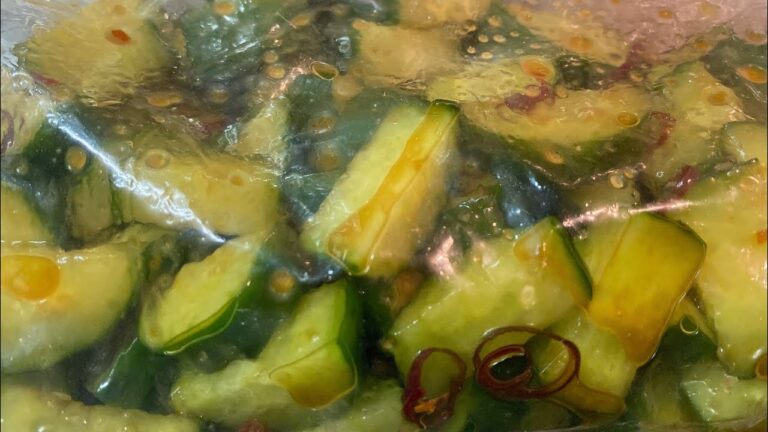 やみつききゅうりの作り方🥒