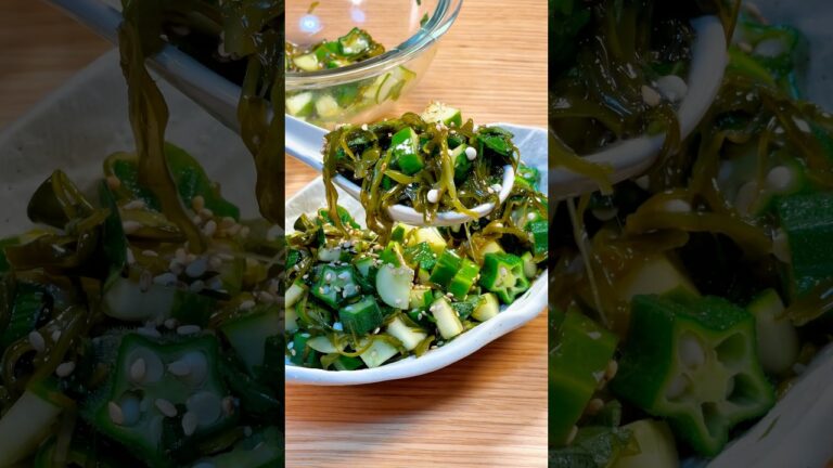 食欲なくても箸が止まらない！鬼痩せ芽かぶキュウリ🥒