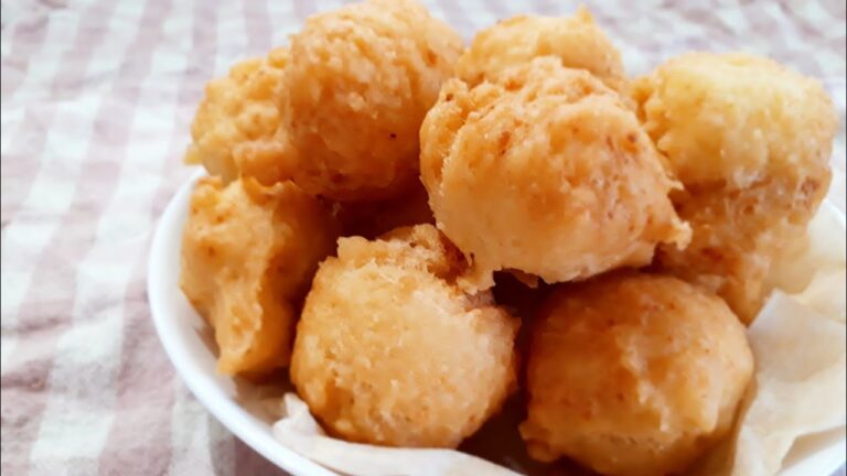 【混ぜるだけ！簡単おやつ】カリッとふわっと、サーターアンダギー風お豆腐ドーナツ
