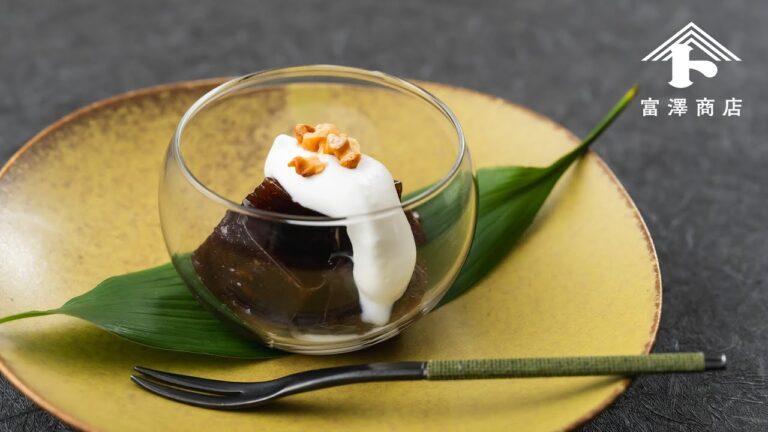 大人の和風デザート 基本のコーヒーわらびもち / 和菓子のレシピ