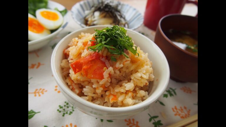 丸ごと！！トマトの炊き込みご飯