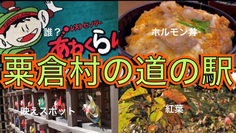 【岡山県西粟倉村】水と緑、豊かな自然の中、山陰と山陽を結ぶ中間地点「道の駅あわくらんど」ピリ辛のホルモン丼がうめぇのなんのって。