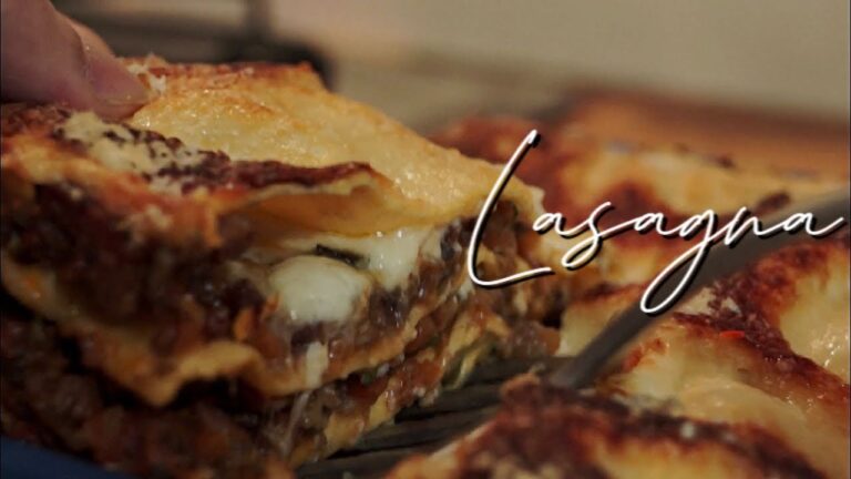 【まかない料理】究極のラザニア完結編 recette lasagna Vol.2