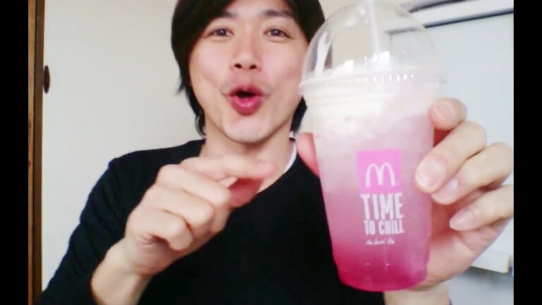 【マクドナルドの本気を見た】さくらてりたまとさくらチェリーフロートを食べてみた　雄介的伝記