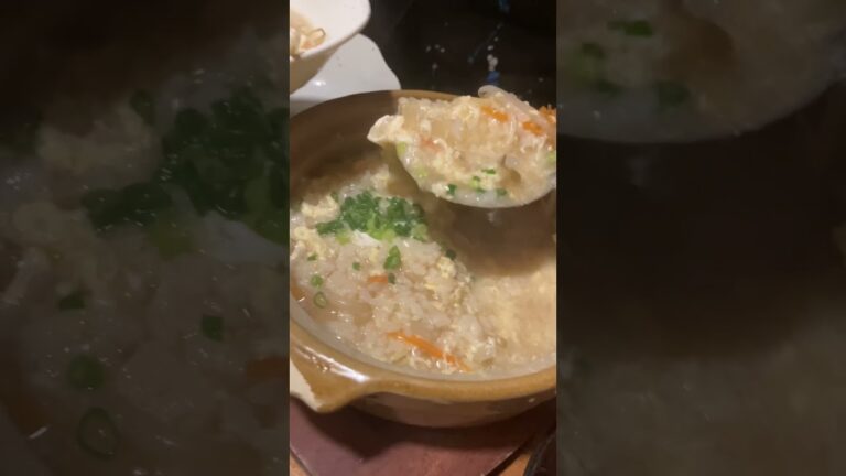 美味しい卵雑炊🥚#shorts 【沖縄】【居酒屋】